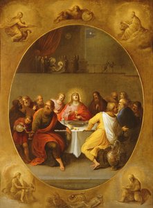 العشاء الأخير بواسطة فرانز الثاني والثالث فرانكن